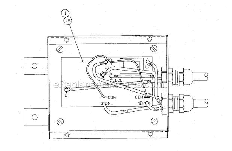 Page A Diagram and Parts List for M36G200A  Market Forge Generator